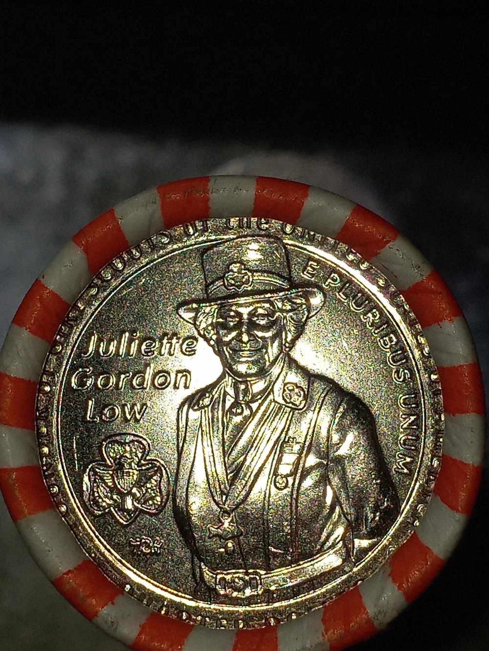 Full Roll Of Uncirculated 2025 D Juliette Gordon Low Quarters